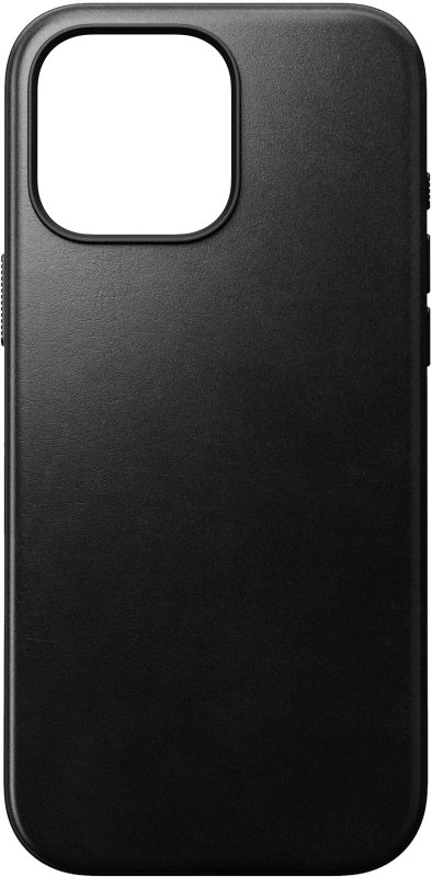 Чехол Nomad Modern Case MagSafe для iPhone 16 Pro Max, кожа, черный