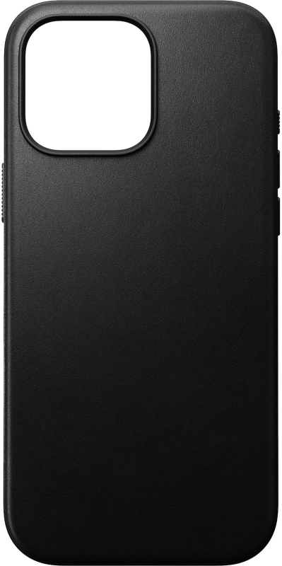 Чехол Nomad Modern MagSafe для iPhone 16 Pro Max, кожа, черный