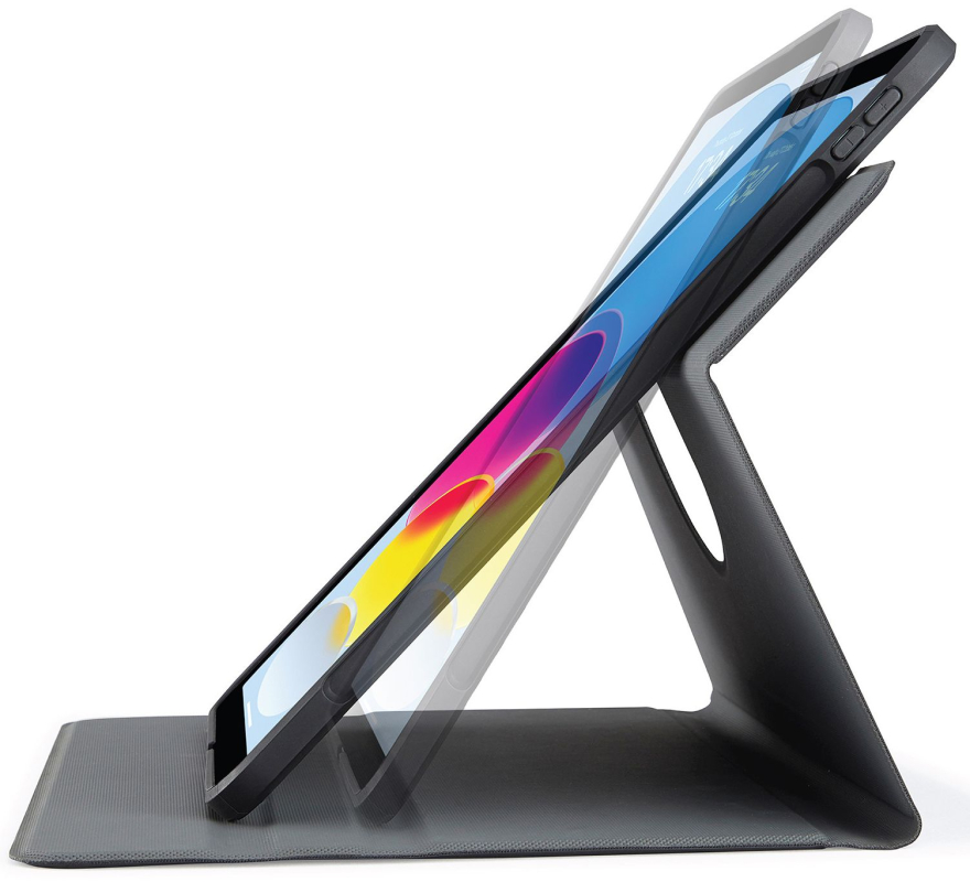 Чехол Pipetto для iPad 10.9″ (2022) Rotating Case, черный
