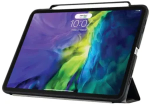 Чехол Pipetto для iPad Air 10.9″ (2022) Origami No3 Pencil Case, черный