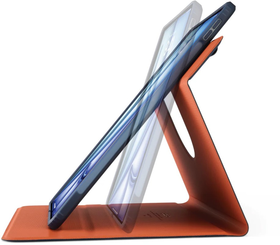 Чехол Pipetto для iPad Air 11 (2024) Origami No5 Rotating Folio Case, темно-синий