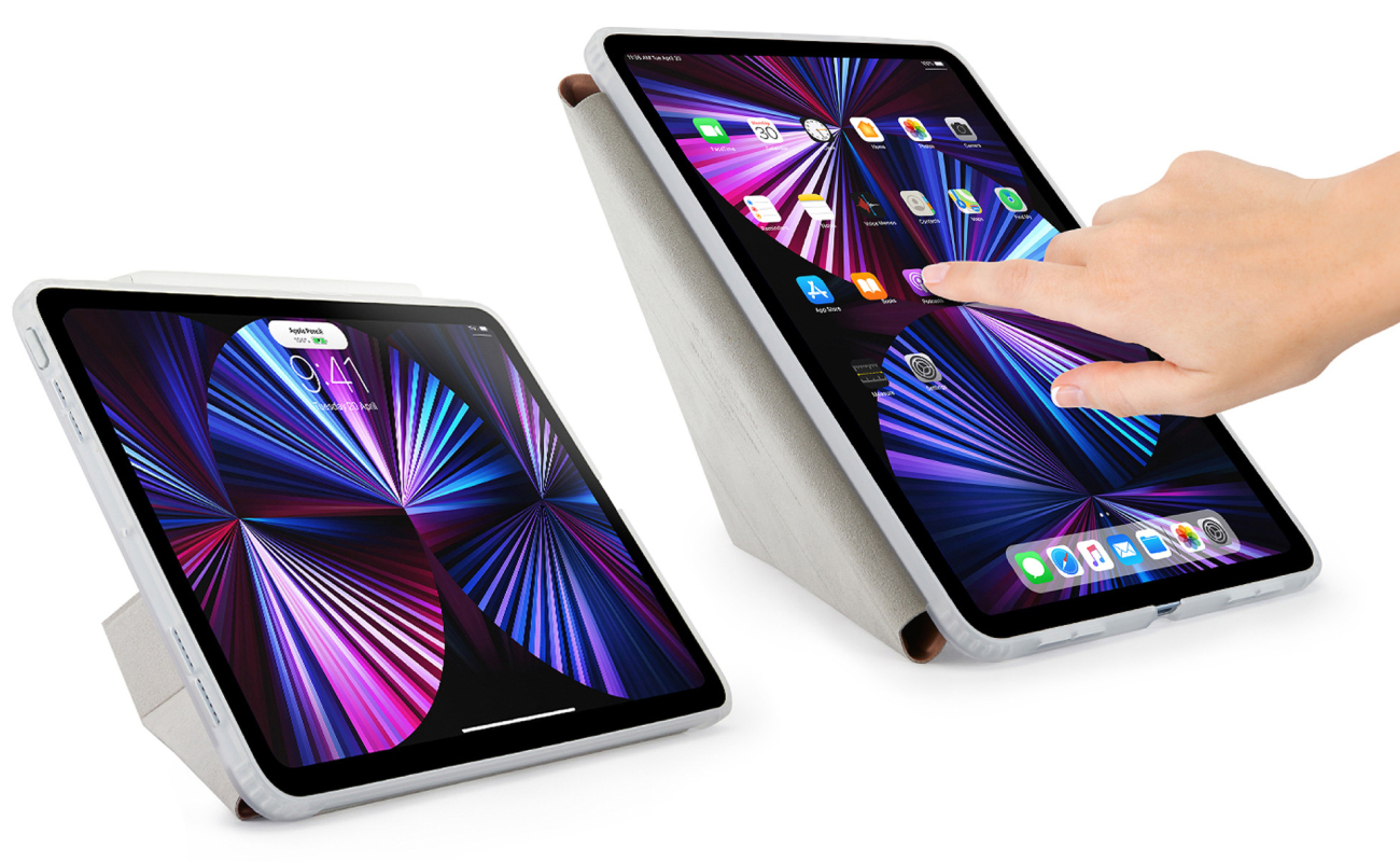 Чехол Pipetto для iPad Pro 11 (2021) Origami Case, розовое золото