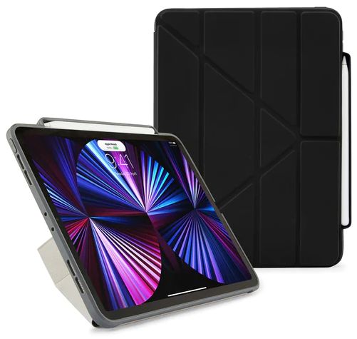 Чехол Pipetto для iPad Pro 11″ (2021) Origami No3 Pencil Case, черный