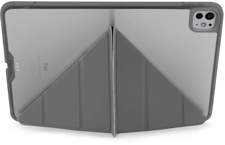 Чехол Pipetto для iPad Pro 11 (2024) Origami No1 Case, серый
