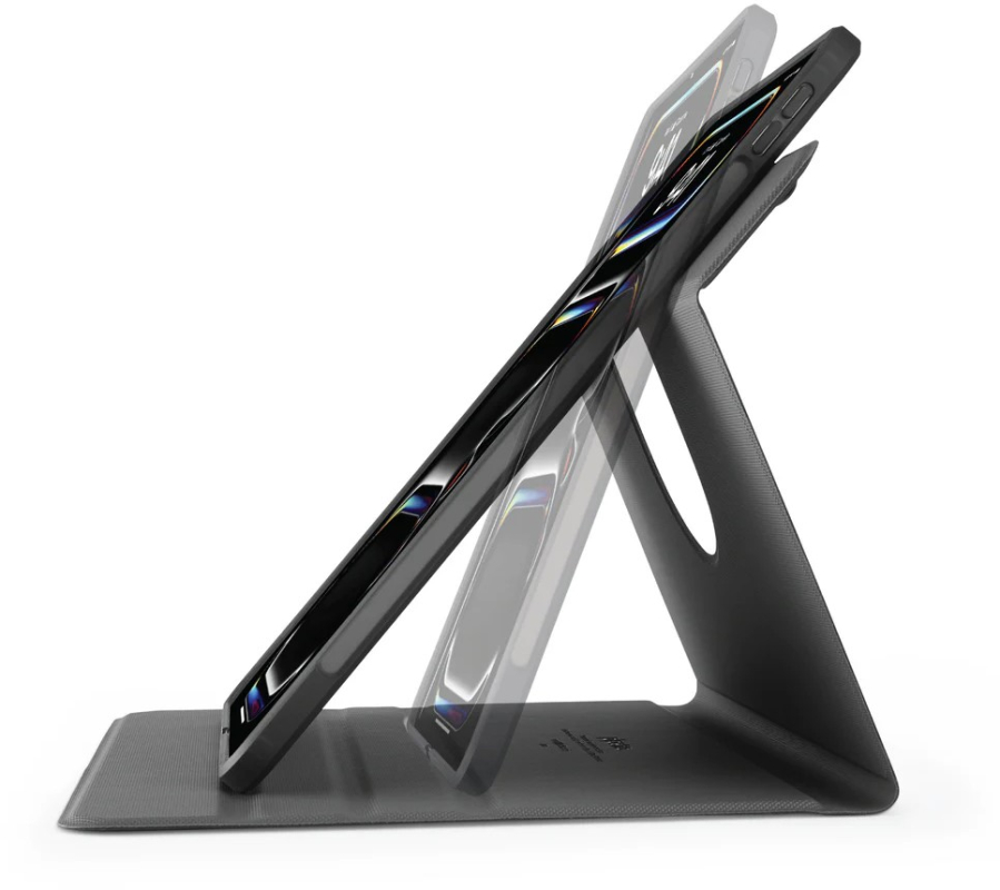 Чехол Pipetto для iPad Pro 11 (2024) Origami No5 Rotating Folio Case, черный