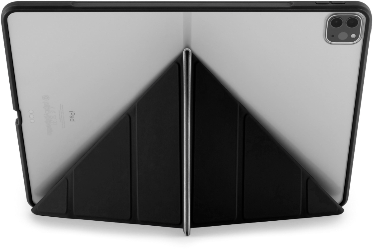 Чехол Pipetto Origami для iPad Pro 12.9 (2021), черный