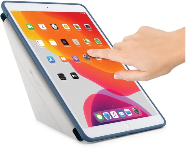 Чехол Pipetto Origami (TPU) для iPad 10,2″, темно-синий