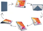 Чехол Pipetto Origami (TPU) для iPad 10,2″, темно-синий