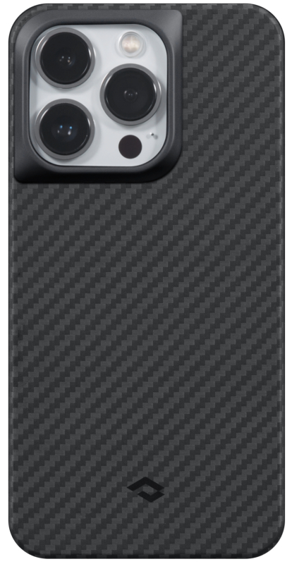 Чехол Pitaka MagEZ Pro 3 для iPhone 14 Pro, кевлар, черно-серый