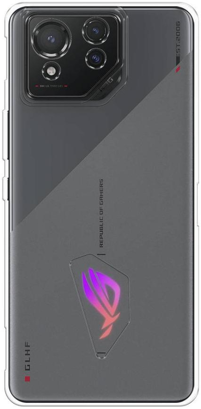 Чехол Red Line iBox Crystal для Asus ROG Phone 8, силикон, прозрачный