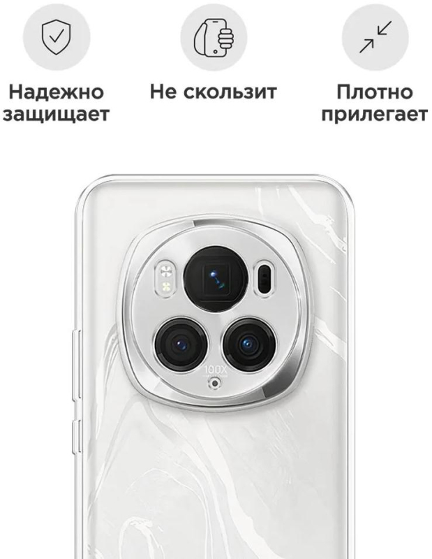 Чехол Red Line iBox Crystal для Honor Magic 6 Pro, прозрачный