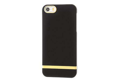 Чехол Richmond & Finch Classic Satin для iPhone 5/5s/SE черный