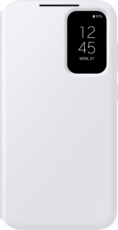 Чехол Samsung Smart View Wallet Galaxy S23 FE, белый