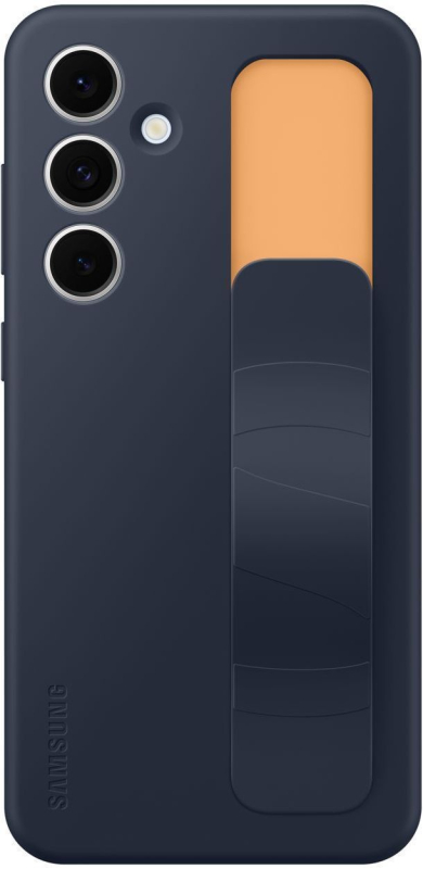 Чехол Samsung Standing Grip Case S24FE темно-синий
