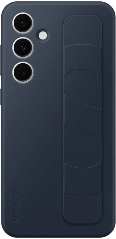 Чехол Samsung Standing Grip Case S24FE темно-синий