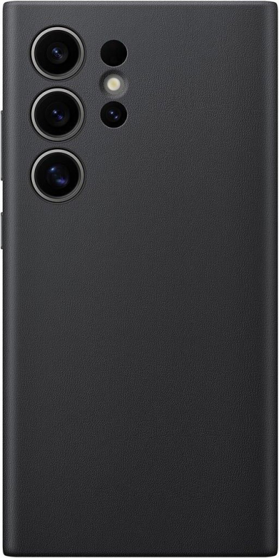 Чехол Samsung Vegan Leather Case S24 Ultra черный