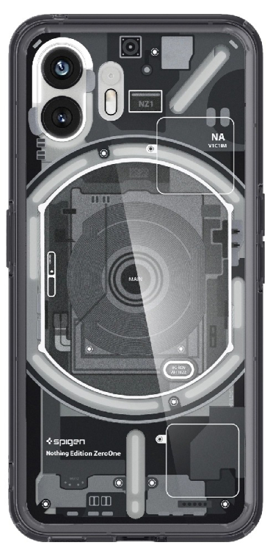 Чехол Spigen Ultra Hybrid Zero One для Nothing Phone 2, разноцветный