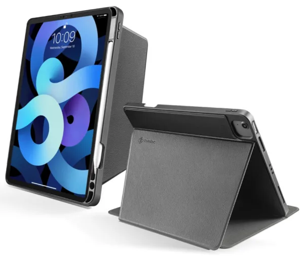 Чехол Tomtoc Tri-use Folio для iPad Air (2020), черный