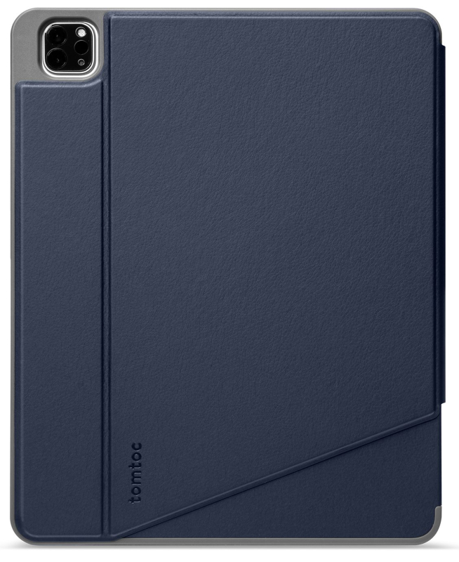 Чехол Tomtoc Tri-use Folio для iPad Pro 12.9 (2021), темно/синий