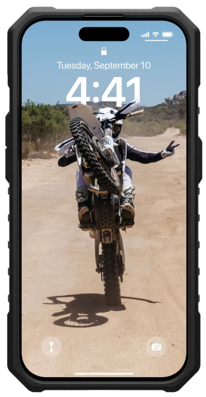 Чехол UAG Pathfinder MagSafe для iPhone 15 Pro, прозрачный