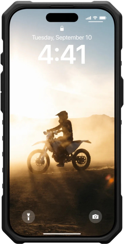 Чехол UAG Pathfinder MagSafe для iPhone 16 Pro, черный