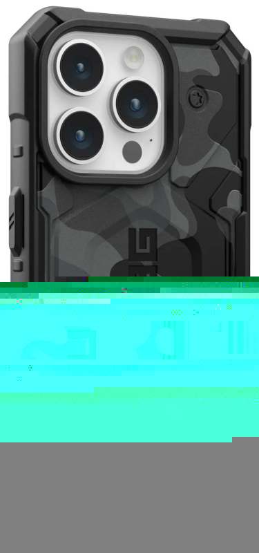Чехол UAG Pathfinder SE MagSafe для iPhone 15 Pro, черный камуфляж