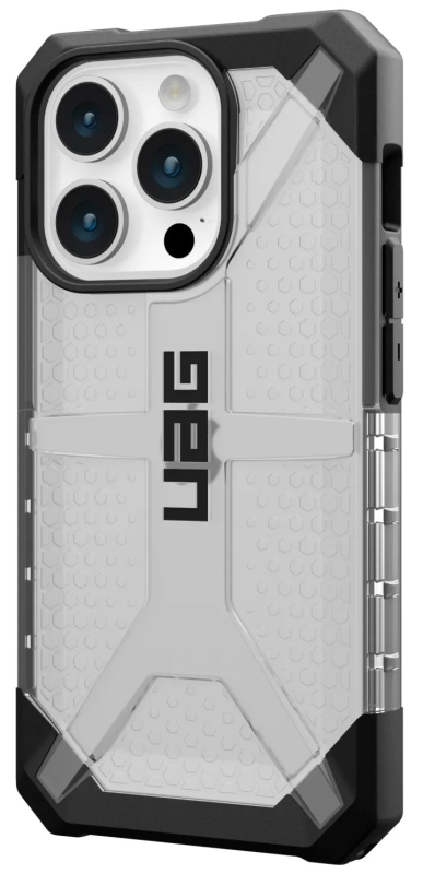 Чехол UAG Plasma Ice для iPhone 15 Pro, матовый лед