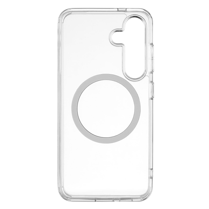 Чехол uBear Real Case для Galaxy S24 MagSafe, усиленный, прозрачный