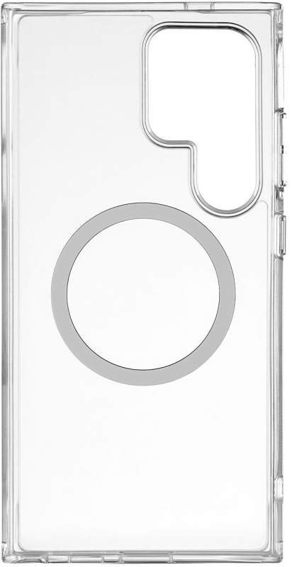 Чехол uBear Real Case для Galaxy S24 Ultra MagSafe, усиленный, прозрачный