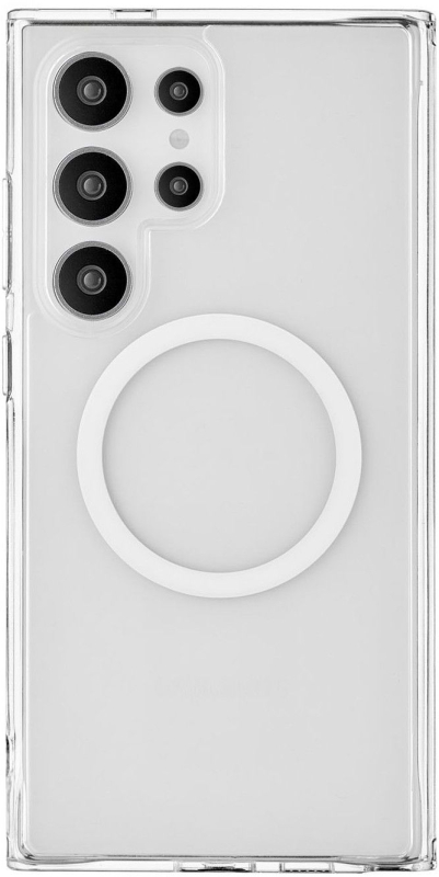 Чехол uBear Real Case для Galaxy S24 Ultra MagSafe, усиленный, прозрачный