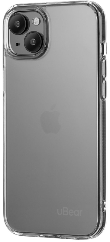 Чехол uBear Real Case для iPhone 15 Plus, прозрачный