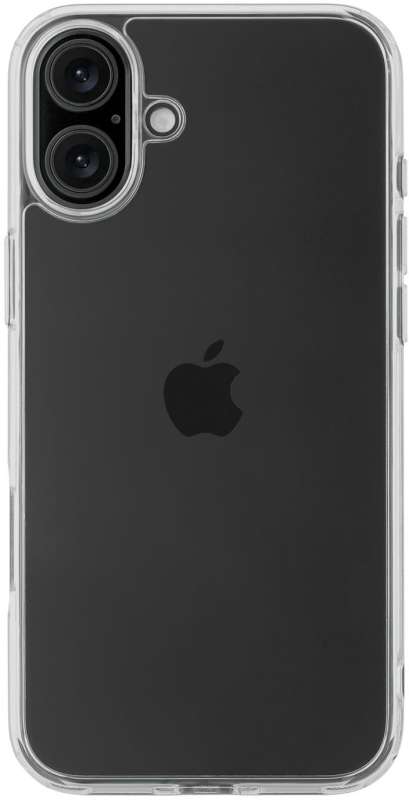Чехол uBear Real Case для iPhone 16 Plus, прозрачный