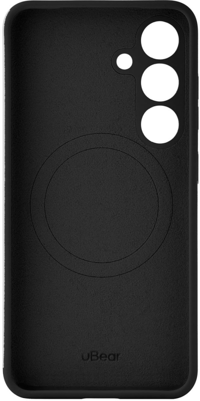 Чехол uBear Touch Case для Galaxy S24 MagSafe, soft-touch, черный