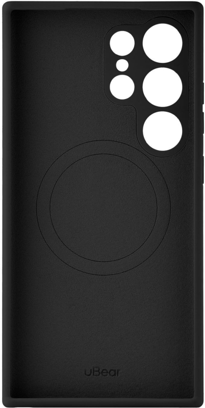 Чехол uBear Touch Case для Galaxy S24 Ultra MagSafe, soft-touch, черный