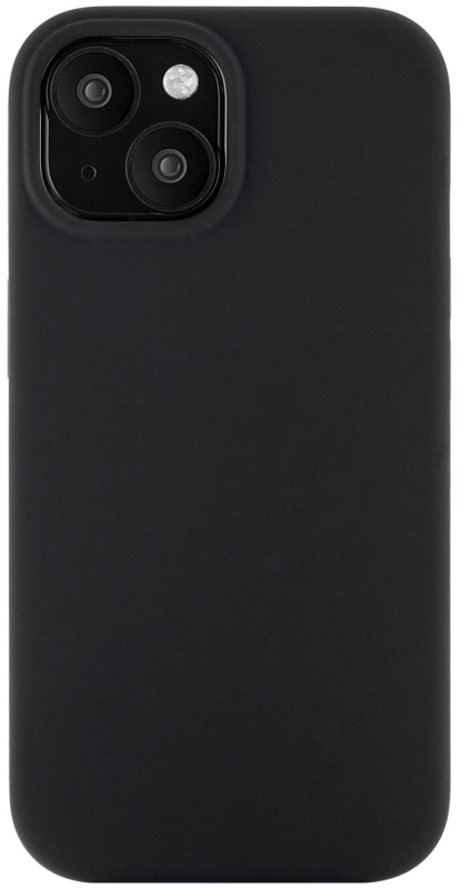 Чехол uBear Touch Case для iPhone 15 MagSafe, soft-touch, черный