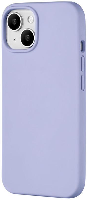 Чехол uBear Touch Case для iPhone 15 Plus MagSafe, soft-touch, лавандовый