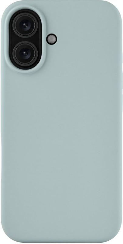 Чехол uBear Touch Case MagSafe для iPhone 16, soft-touch, холодная мята