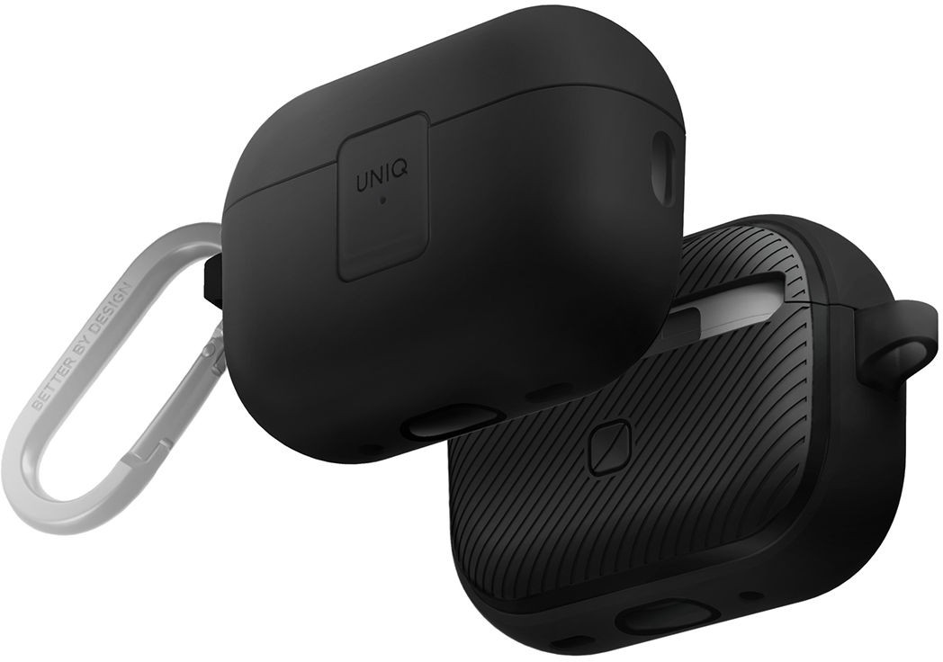 Чехол Uniq Clyde для AirPods Pro 2, темно-серый