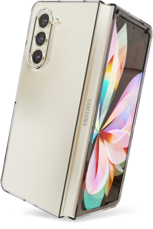 Чехол VLP Crystal Case для Z Fold5, прозрачный