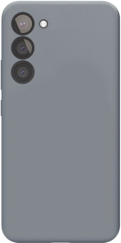 Чехол VLP для Galaxy S24, силикон, серый