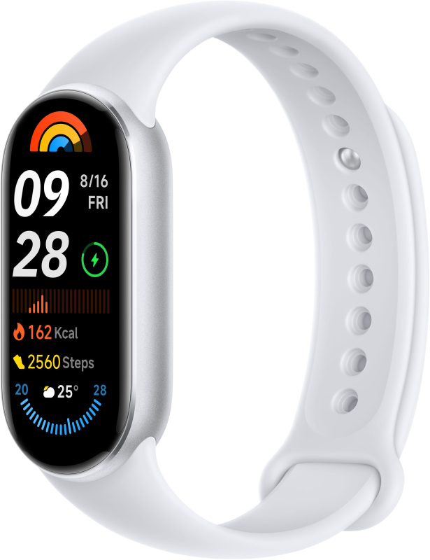 Фитнес-браслет Xiaomi Smart Band 9, Серебристый