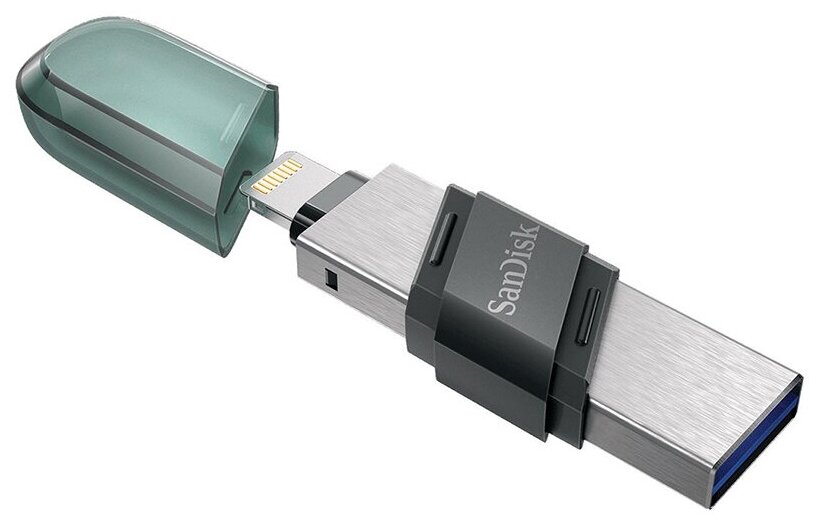 Флэш-накопитель SanDisk iXpand Flip 128 Гб, черный
