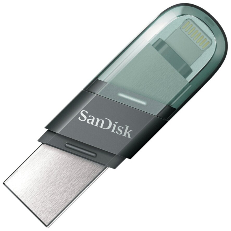 Флэш-накопитель SanDisk iXpand Flip 128 Гб, черный
