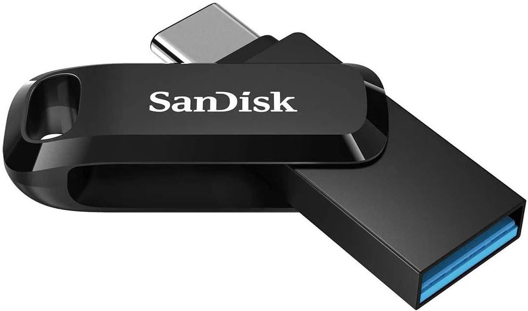 Флеш-накопитель SanDisk Ultra Dual Drive Go с разъемом USB Type-C, 256 ГБ