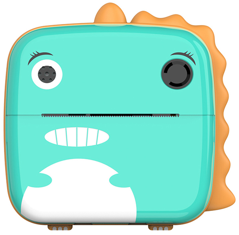Фотопринтер детский KID JOY Print Cam, 2,4” HD экран, 2 линзы, бирюзовый