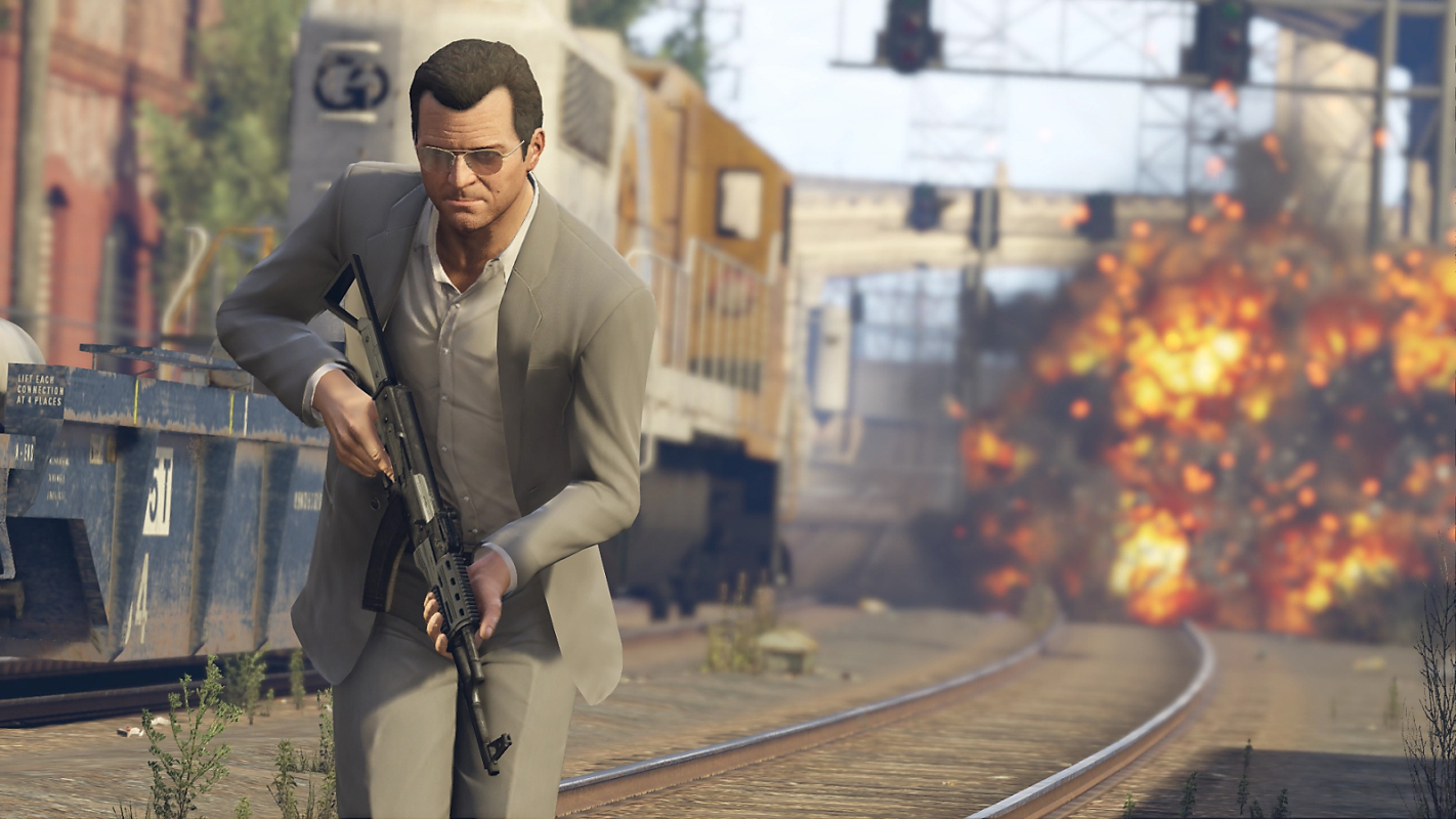 Игра для PS5 Grand Theft Auto V, русские субтитры