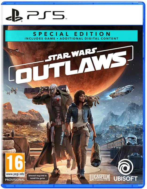 Игра для PS5 Star Wars Outlaws. Special Day One Edition, русские субтитры