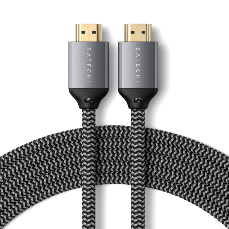 Кабель Satechi HDMI – HDMI 8K ULTRA HD, 2 м, серый космос