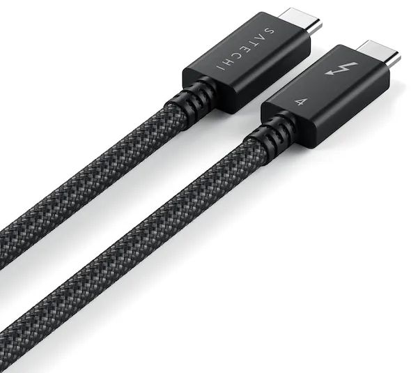 Кабель Satechi Thunderbolt 4 Pro, 1м, черный