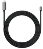 Кабель Satechi USB-C – HDMI, 2 м, серый космос